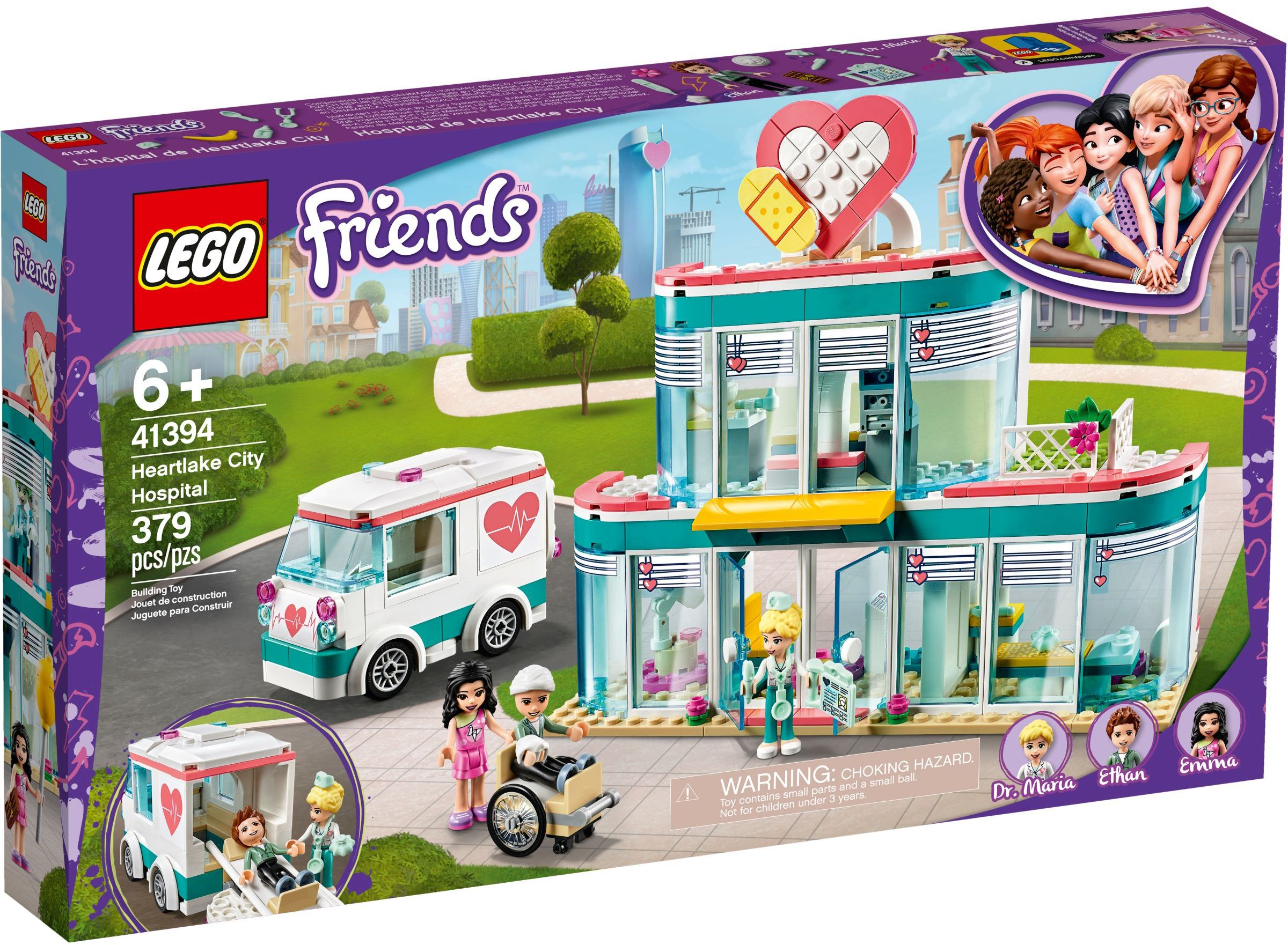 Heartlake linna haigla lego