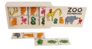 Puidust domino "Zoo"