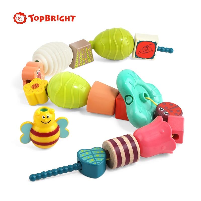 TopBright Motor&Senses Spring Party osaliselt puidust mänguasi