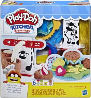 Play-Doh Kitchen Creations Milk and Cookies Set – Piima ja küpsiste mängukomplekt