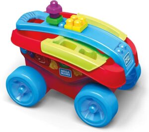 Mega Bloks kujundi sorteerija käru