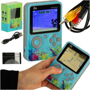 Kaasaskantav mini elektrooniline retro mängukonsool 500 mängu