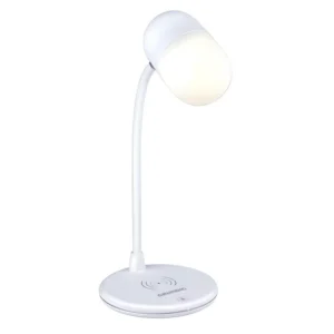 Grundig 3-in-1 LED-laualamp, Bluetooth-kõlar ja juhtmevaba laadija