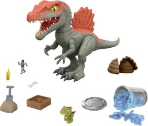 Mattel Jurassic World Crushivores Cage Crasher Spinosaurus