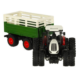 Puldiga juhitav traktor haagisega