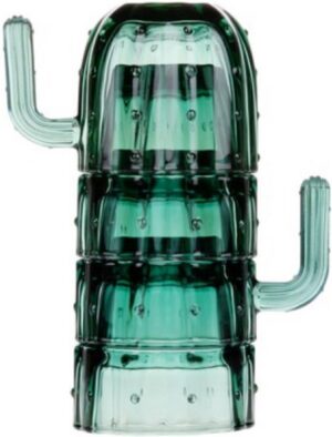 Alpina kaktuse kujulised virnastatavad joogiklaasid 240 ml, 4 tk
