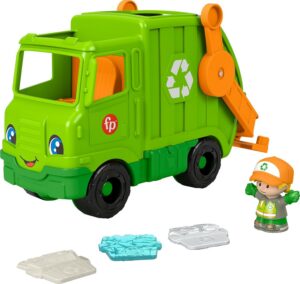 Fisher-Price Little People muusikaline prügiauto