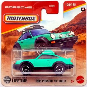 MATCHBOX metallist mudelauto 1:64 1985 Porsche 911 Rally