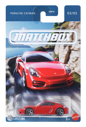 MATCHBOX metallist mudelauto 1:64 Porsche Cayman