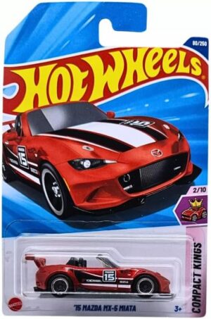 Hot Wheels '15 Mazda MX-5 Miata mudelauto