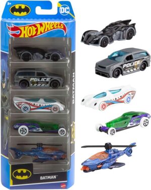 Hot Wheels 5 pakk Batman
