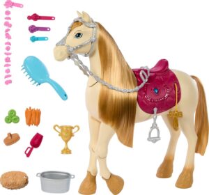 Barbie hobune helide, muusika ja aksessuaaridega