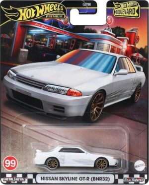 Hot Wheels Premium Boulevard Nissan Skyline GT-R (BNR32)