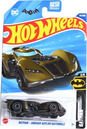 Hot Wheels Batman 2/5 Arkham Asylum Batmobile mudelauto