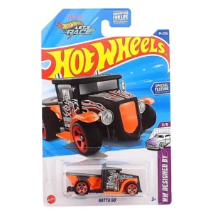 Hot Wheels Designed BY 3/5 Gotta Go mudelauto