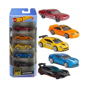Hot Wheels 5 pakk Nightburnerz