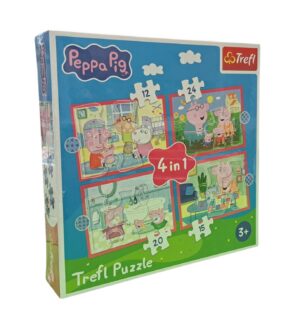 Trefl pusle Peppa Pig 4in1