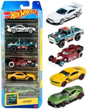 Hot Wheels 5 pakk Car Meet