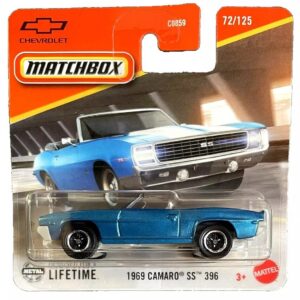 MATCHBOX metallist mudelauto 1:64 1969 Camaro SS 396